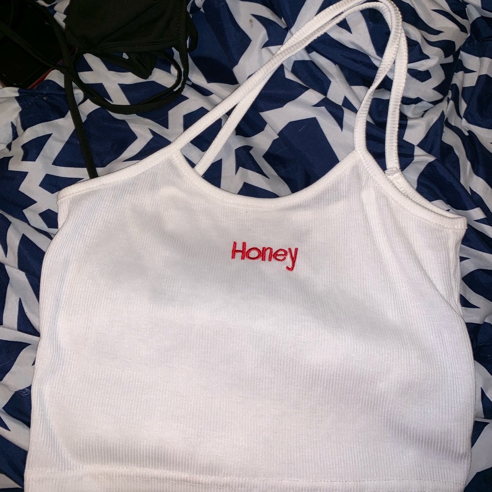 Honey Crop Top Size Small